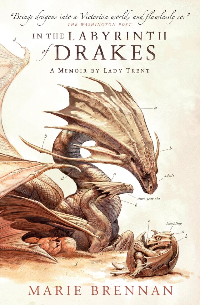 Book cover for In the Labyrinth of Drakes: A Memoir by Lady Trent