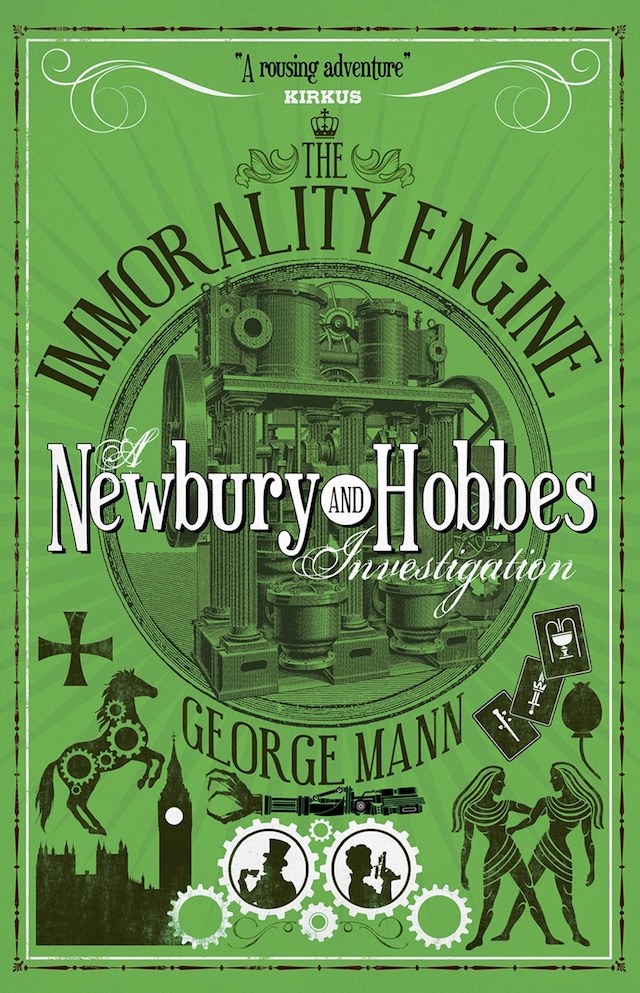 Kirjankansi teokselle The Immorality Engine: A Newbury & Hobbes Investigation