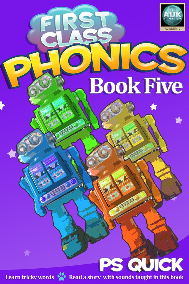 Book cover for First Class Phonics - Book 5