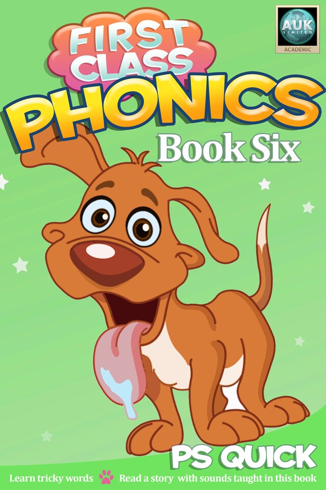 Kirjankansi teokselle First Class Phonics - Book 6