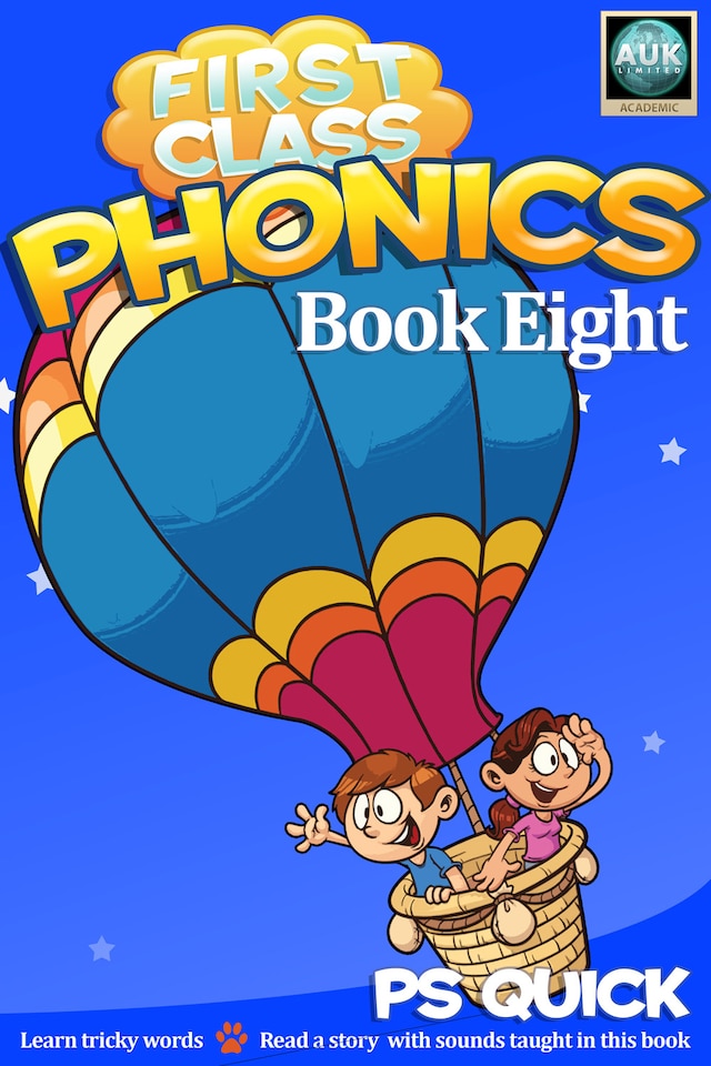 Okładka książki dla First Class Phonics - Book 8