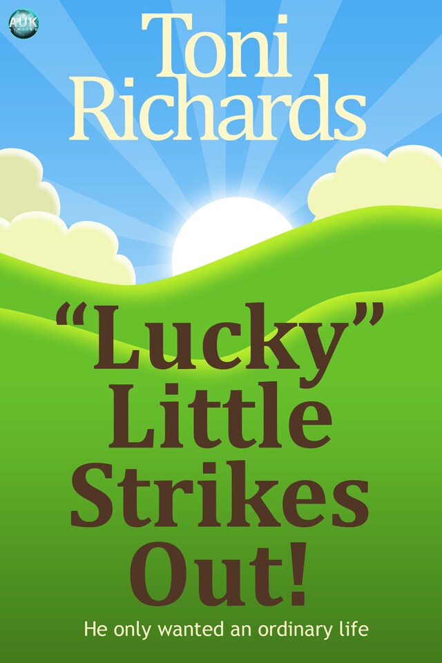Kirjankansi teokselle "Lucky" Little Strikes Out