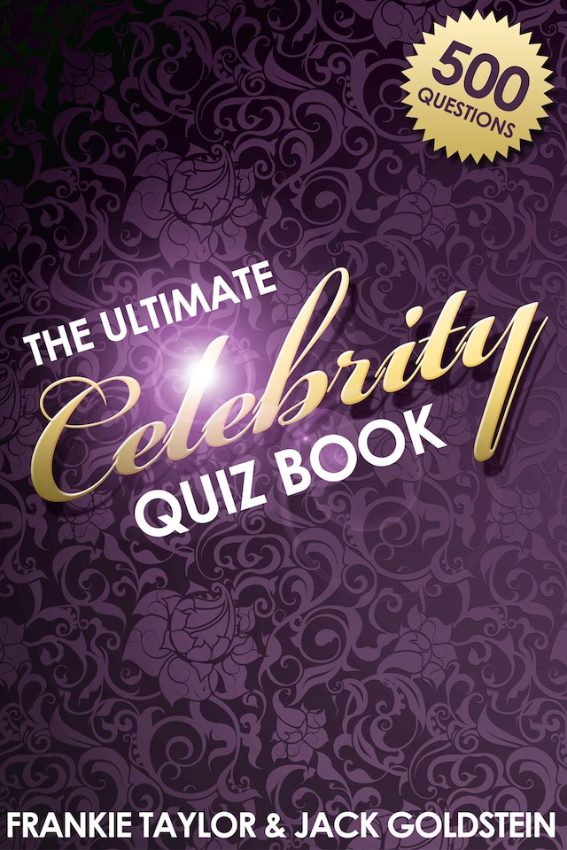 Book cover for The Ultimate Celebrity Quiz Book