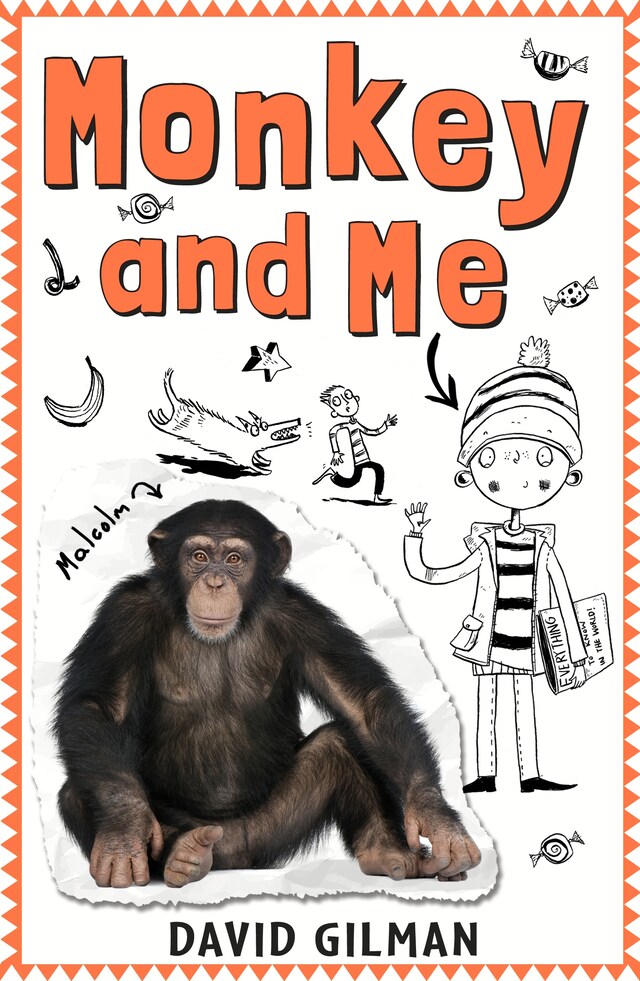 Kirjankansi teokselle Monkey and Me