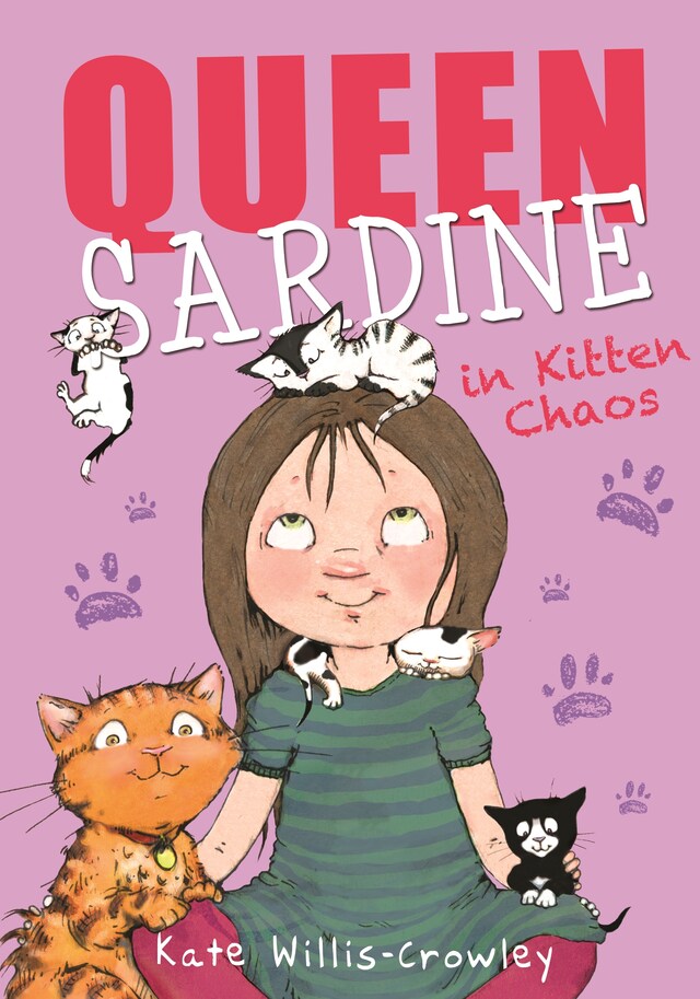 Book cover for Queen Sardine in Kitten Chaos