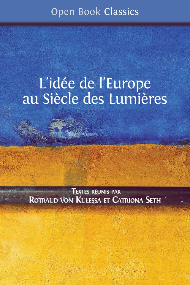 Couverture de livre pour L’idée de l’Europe