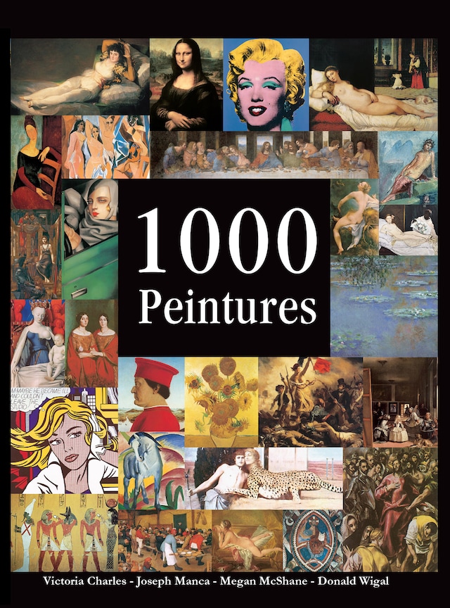 Copertina del libro per 1000 Peintures