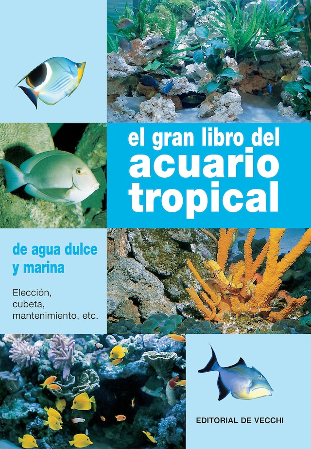 Book cover for El gran libro del acuario tropical