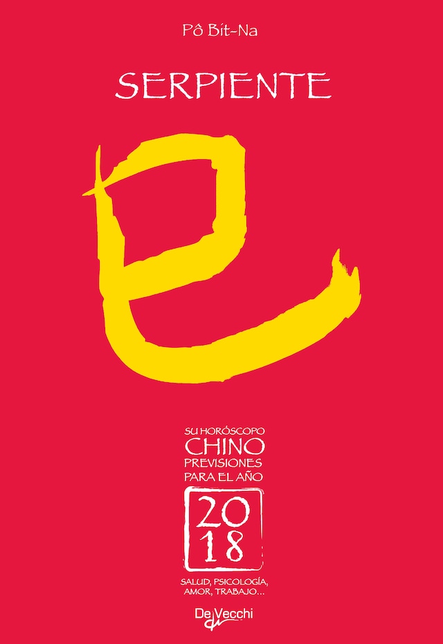 Book cover for Su horóscopo chino. Serpiente