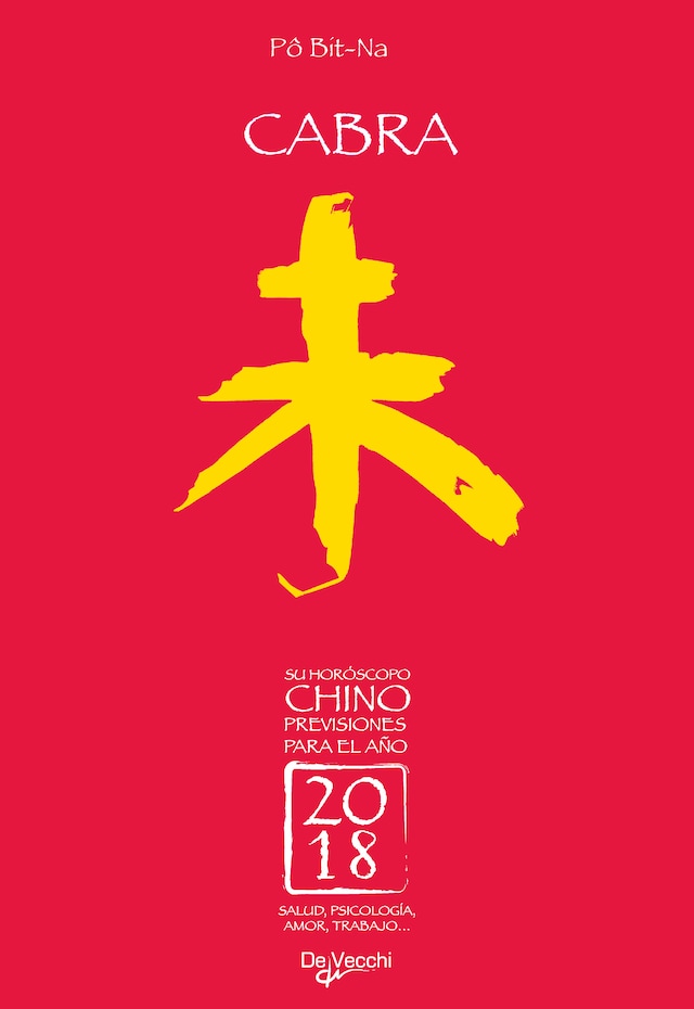 Book cover for Su horóscopo chino. Cabra