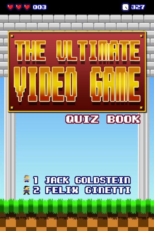 Portada de libro para The Ultimate Video Game Quiz Book