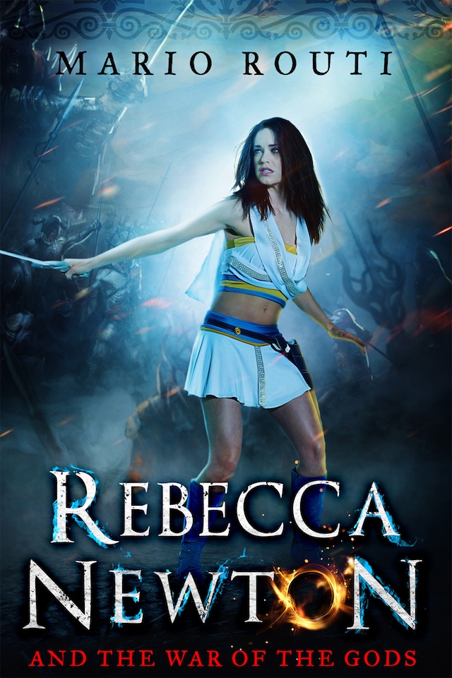 Book cover for Rebecca Newton and the War of the Gods