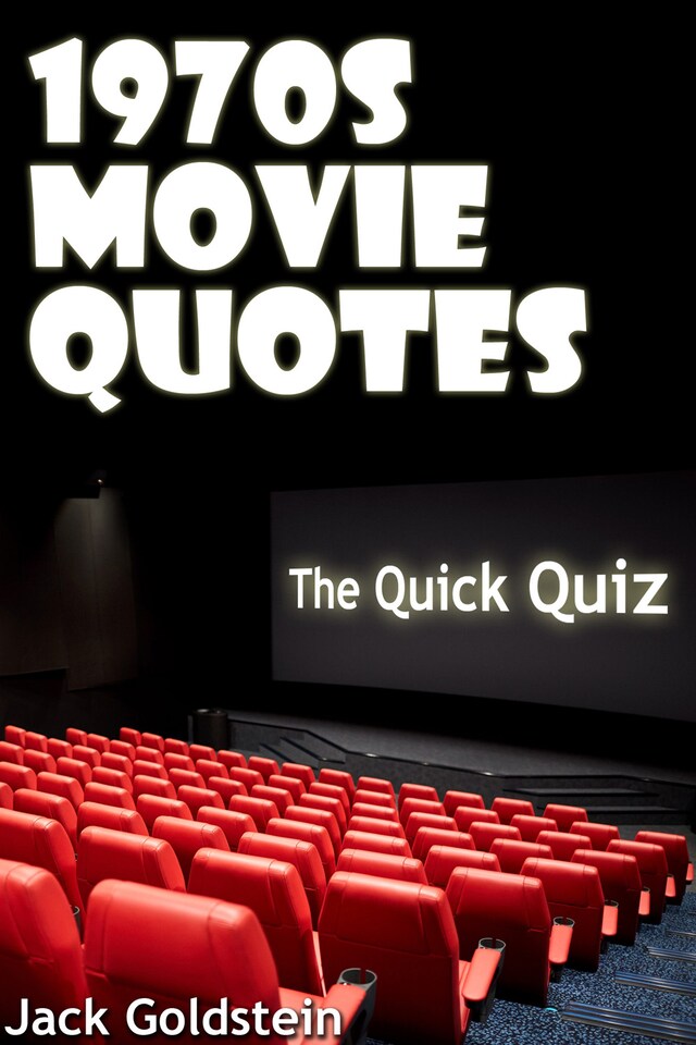Portada de libro para 1970s Movie Quotes - The Quick Quiz