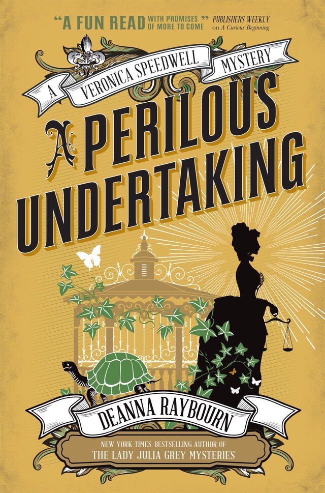 Book cover for A Veronica Speedwell Mystery - A Perilous Undertaking