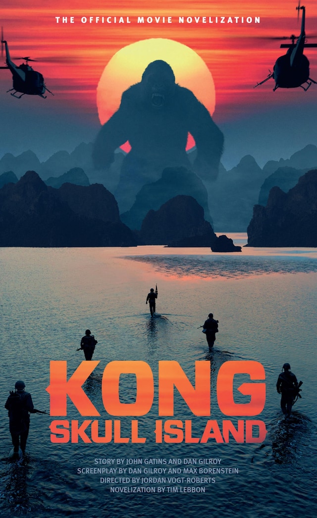 Okładka książki dla Kong: Skull Island - The Official Movie Novelization