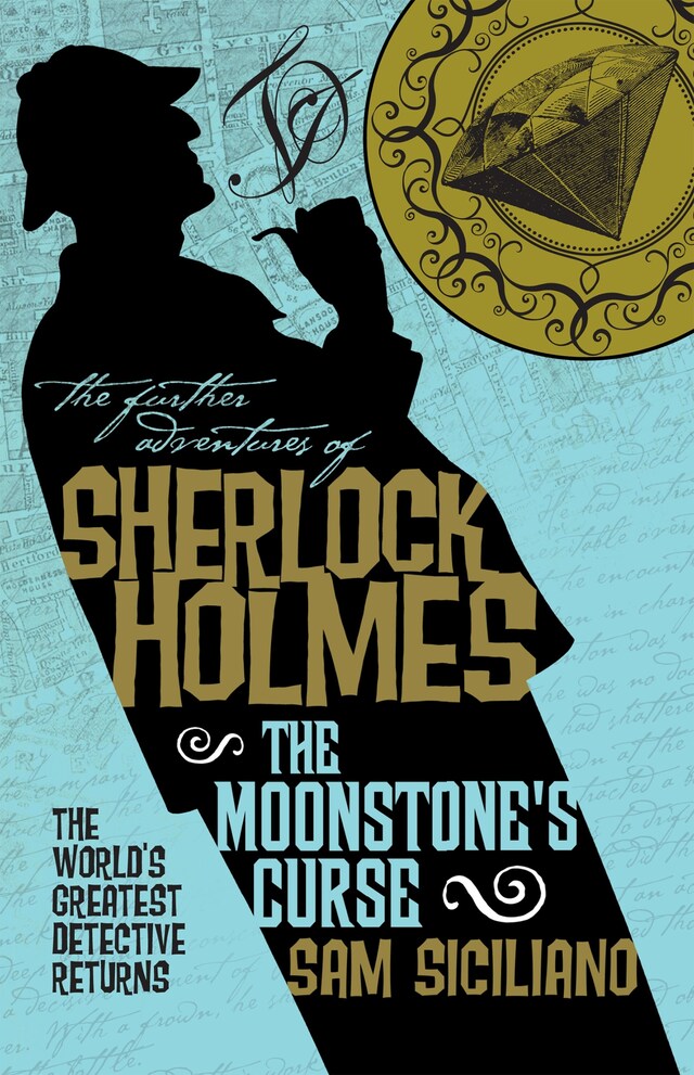 Portada de libro para The Further Adventures of Sherlock Holmes - The Moonstone's Curse