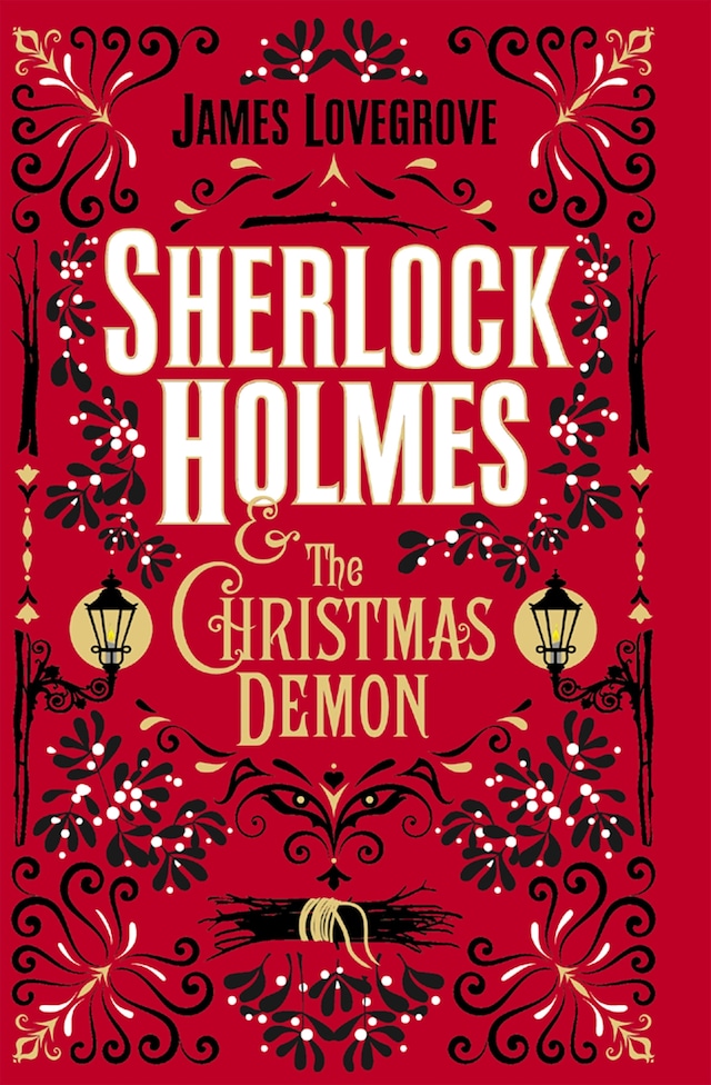 Book cover for Sherlock Holmes and the Christmas Demon