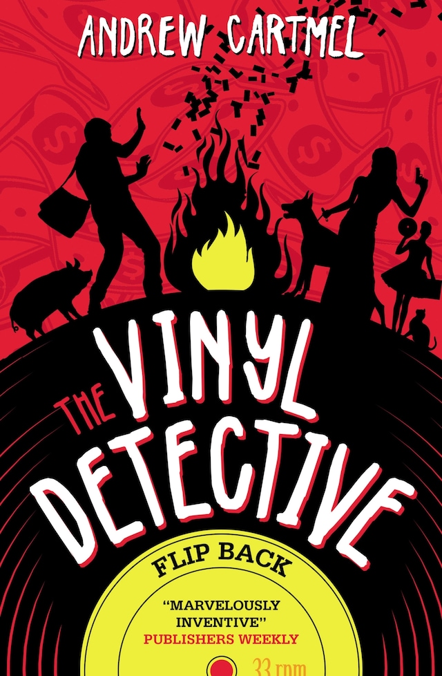 Buchcover für Vinyl Detective