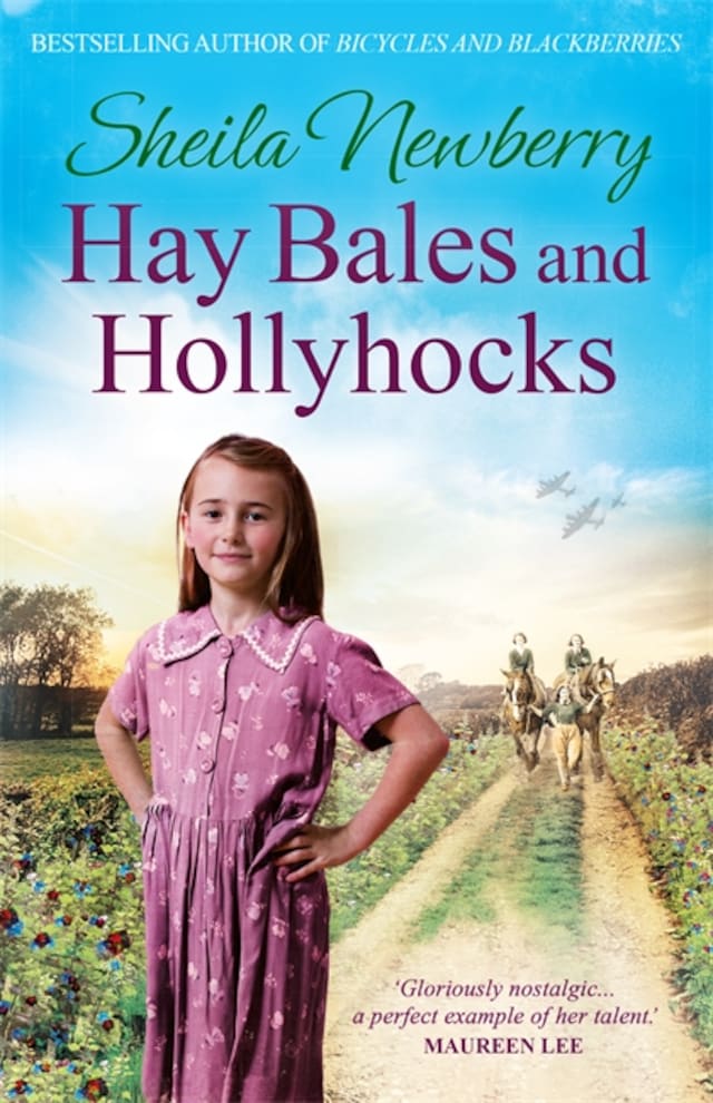 Book cover for Hay Bales and Hollyhocks