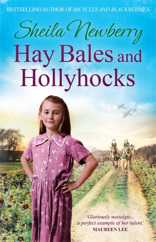 Bokomslag for Hay Bales and Hollyhocks