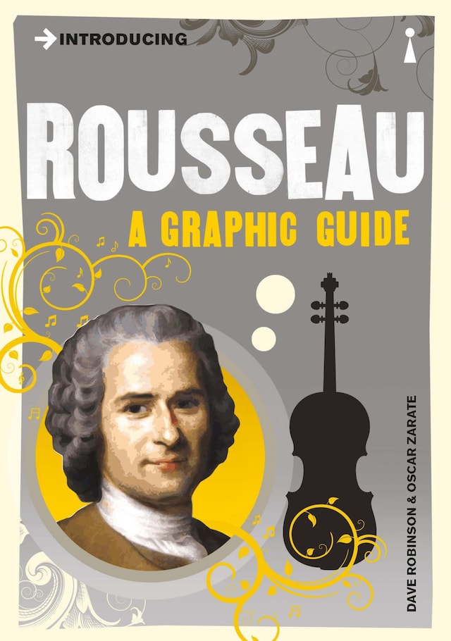 Copertina del libro per Introducing Rousseau