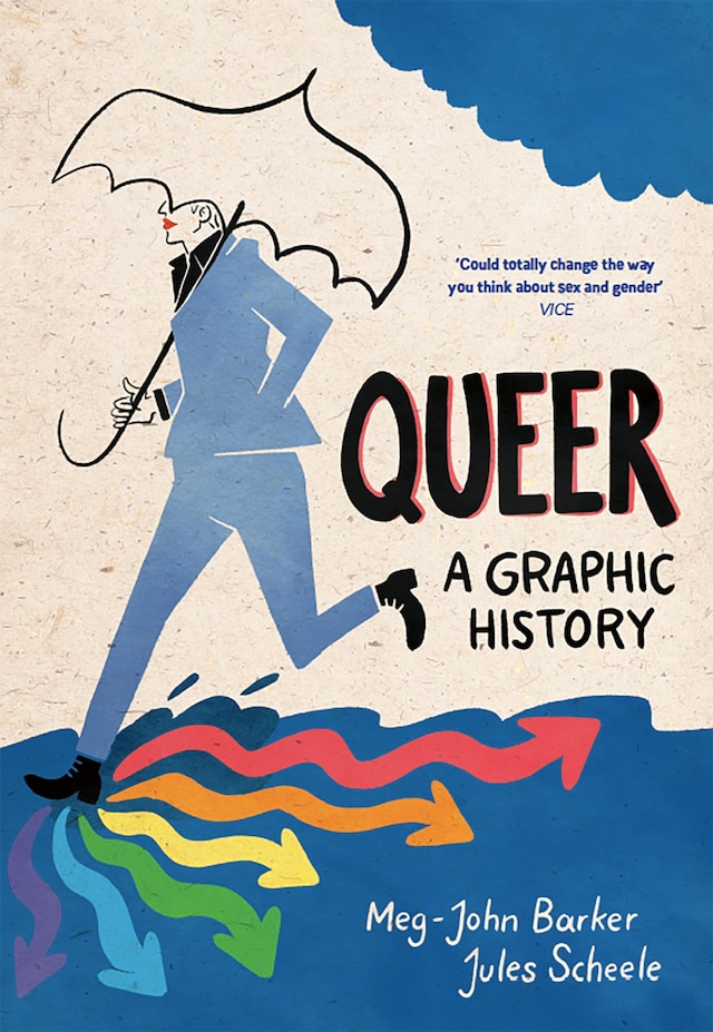 Portada de libro para Queer: A Graphic History