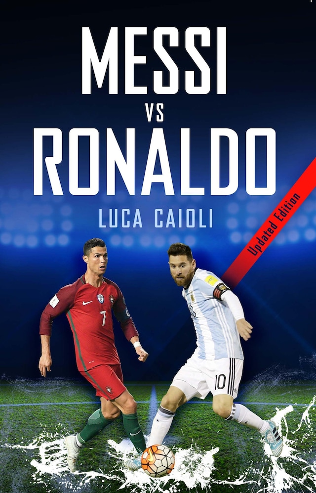 Okładka książki dla Messi vs Ronaldo 2018