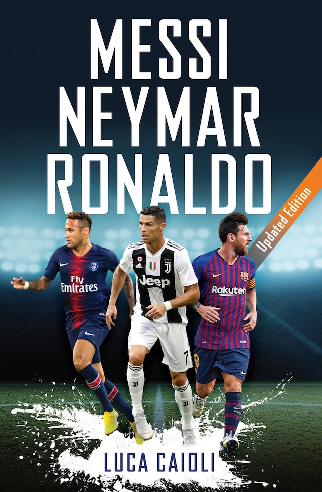 Okładka książki dla Messi, Neymar, Ronaldo