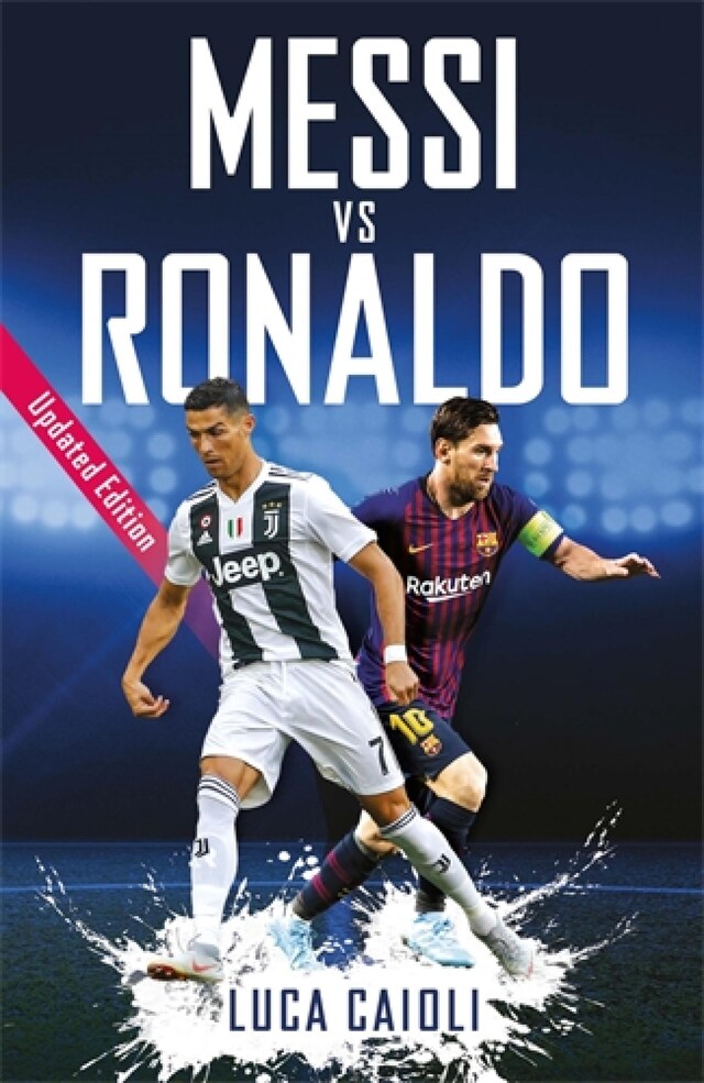 Portada de libro para Messi vs Ronaldo