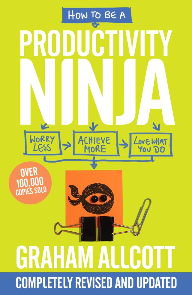 Book cover for How to be a Productivity Ninja