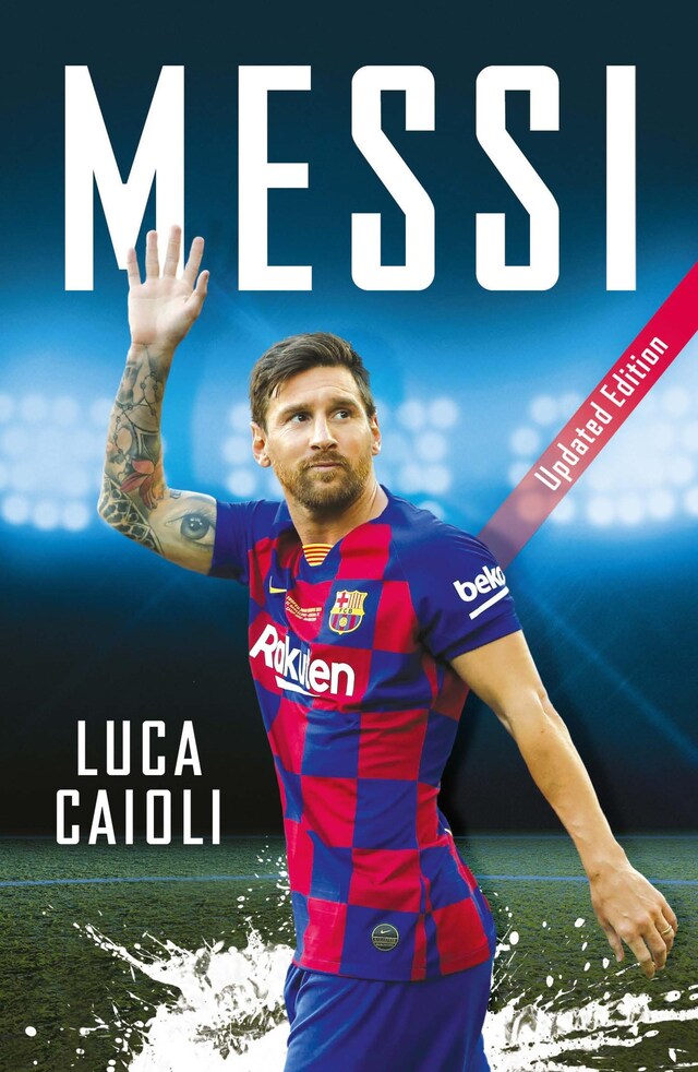 Copertina del libro per Messi