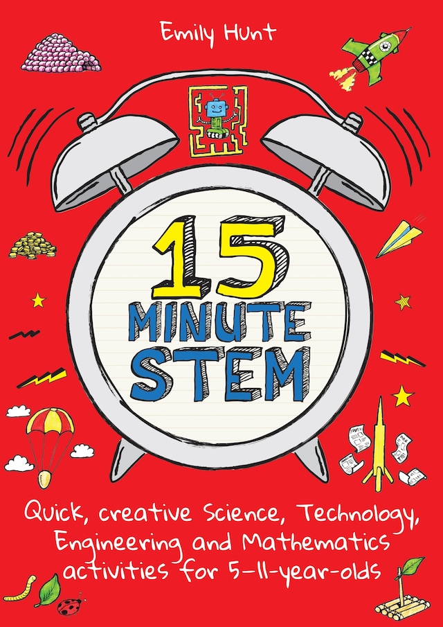 Copertina del libro per 15-Minute STEM
