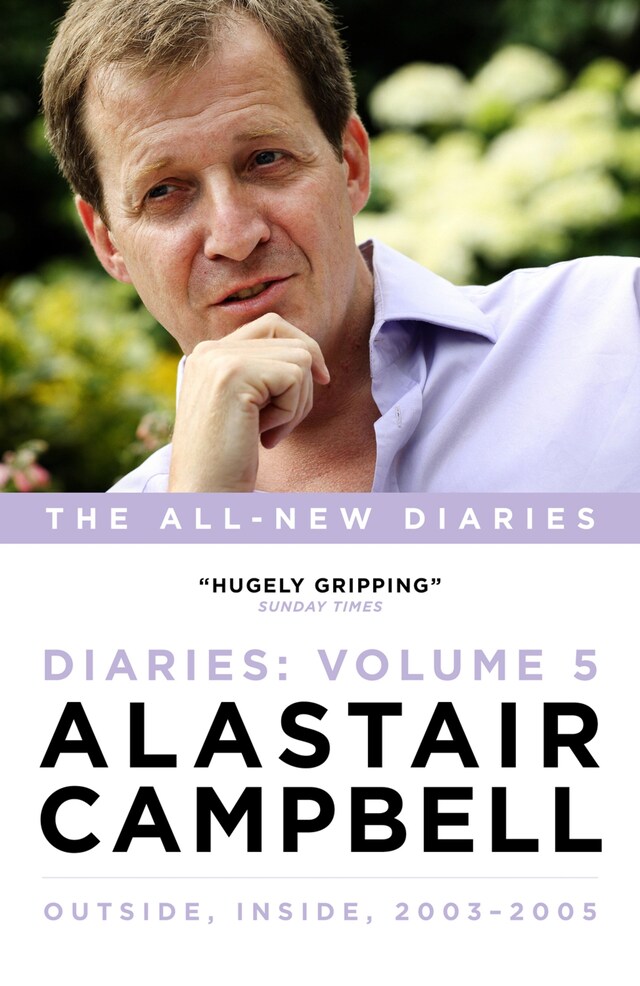 Book cover for Diaries Volume 5: Outside, Inside, 2003–2005