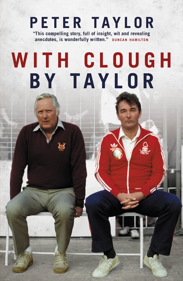 Book cover for With Clough, By Taylor