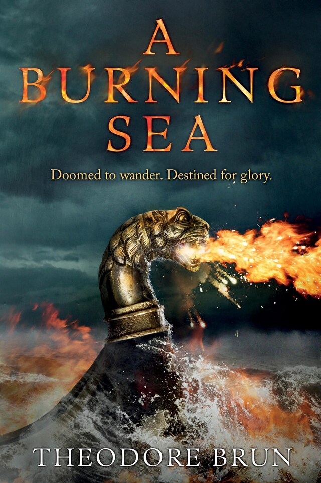 Copertina del libro per A Burning Sea