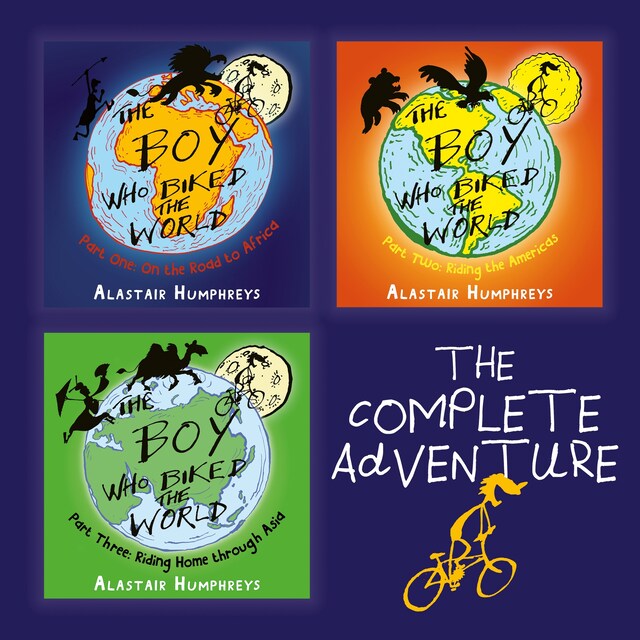 Book cover for The Boy Who Biked the World Collection