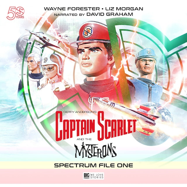 Couverture de livre pour Captain Scarlet and the Mysterons - Spectrum File 1 - Captain Scarlet and the Mysterons (Unabridged)