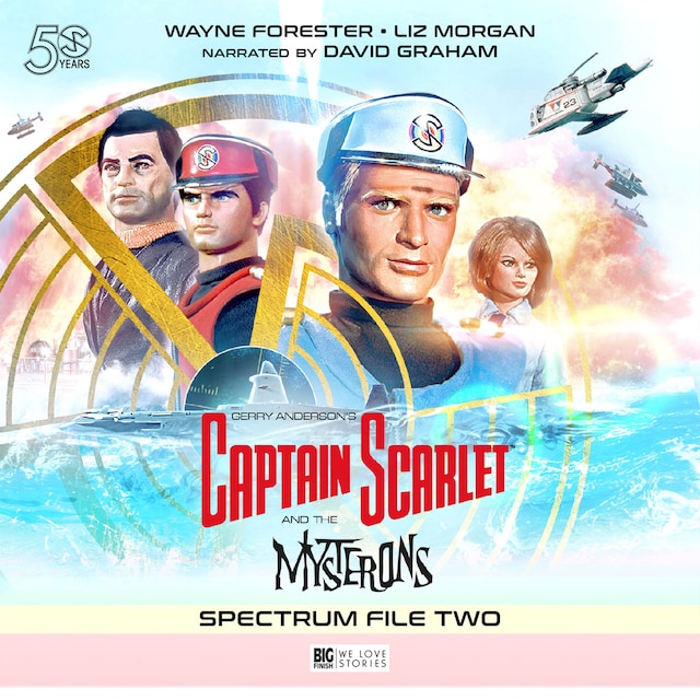 Book cover for Captain Scarlet and the Silent Saboteur - Spectrum File 2 - Captain Scarlet and the Mysterons (Unabridged)