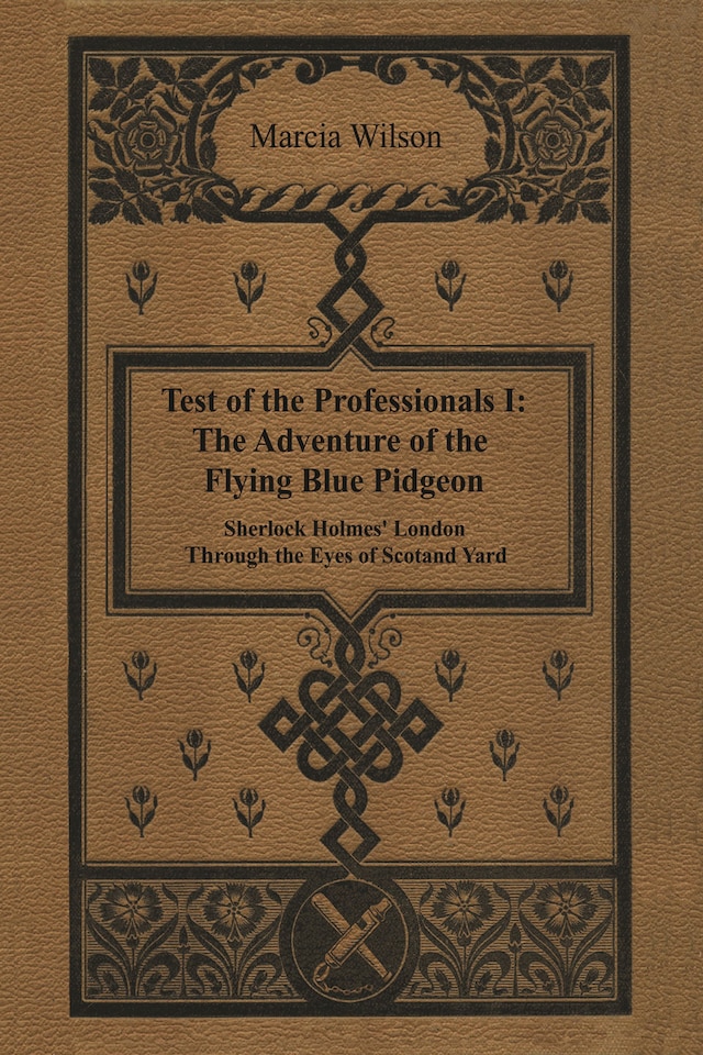 Book cover for The Adventure of the Flying Blue Pidgeon