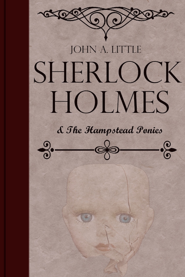 Book cover for Sherlock Holmes and the Hampstead Ponies