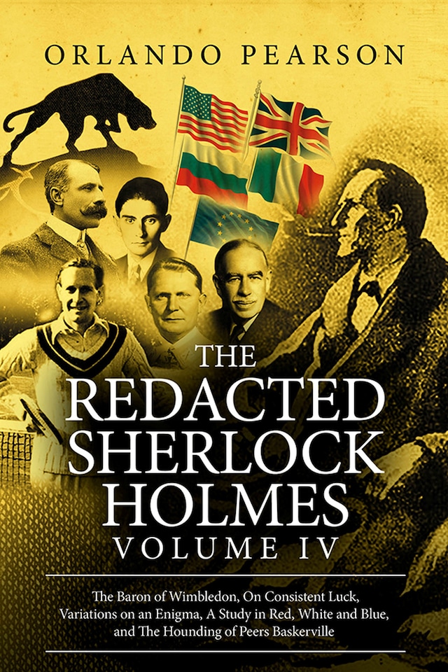 Book cover for The Redacted Sherlock Holmes - Volume 4