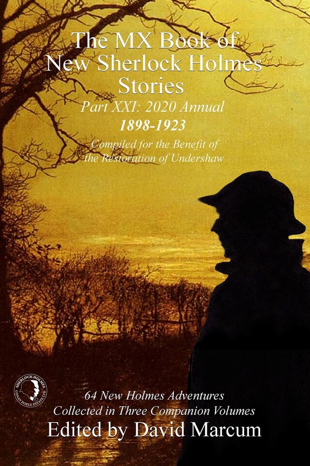Kirjankansi teokselle The MX Book of New Sherlock Holmes Stories - Part XXI