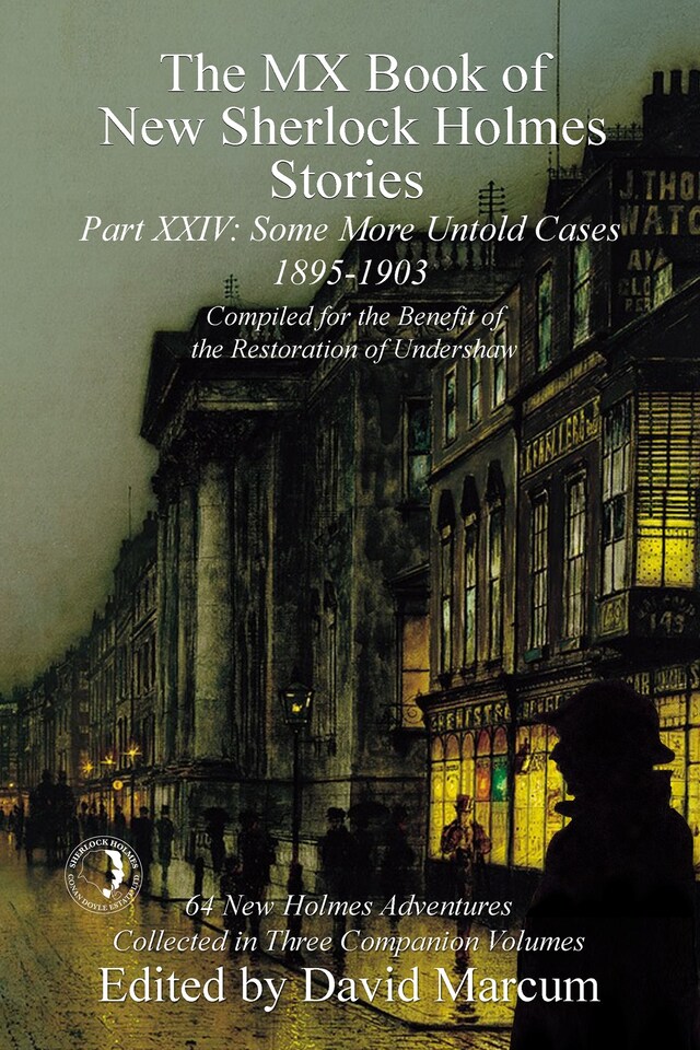 Kirjankansi teokselle The MX Book of New Sherlock Holmes Stories - Part XXIV