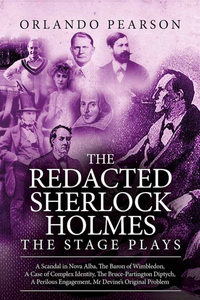 Book cover for The Redacted Sherlock Holmes - The Stage Plays