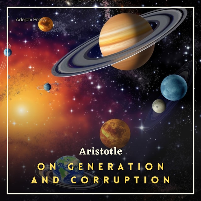 Book cover for On Generation and Corruption