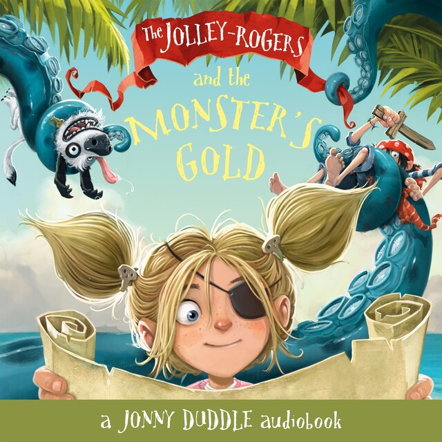 Bogomslag for The Jolley-Rogers and the Monster's Gold