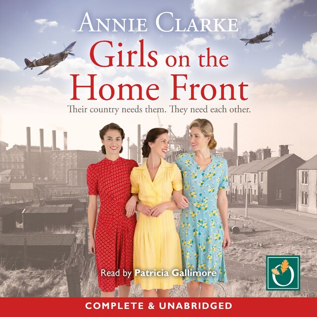 Kirjankansi teokselle Girls on the Home Front