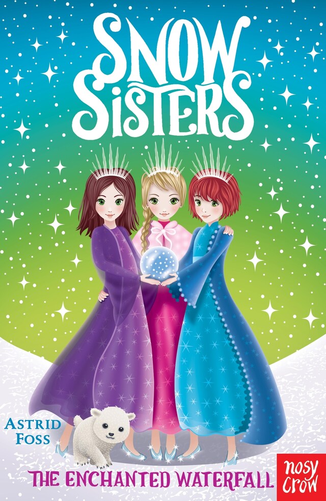 Book cover for Snow Sisters: The Enchanted Waterfall