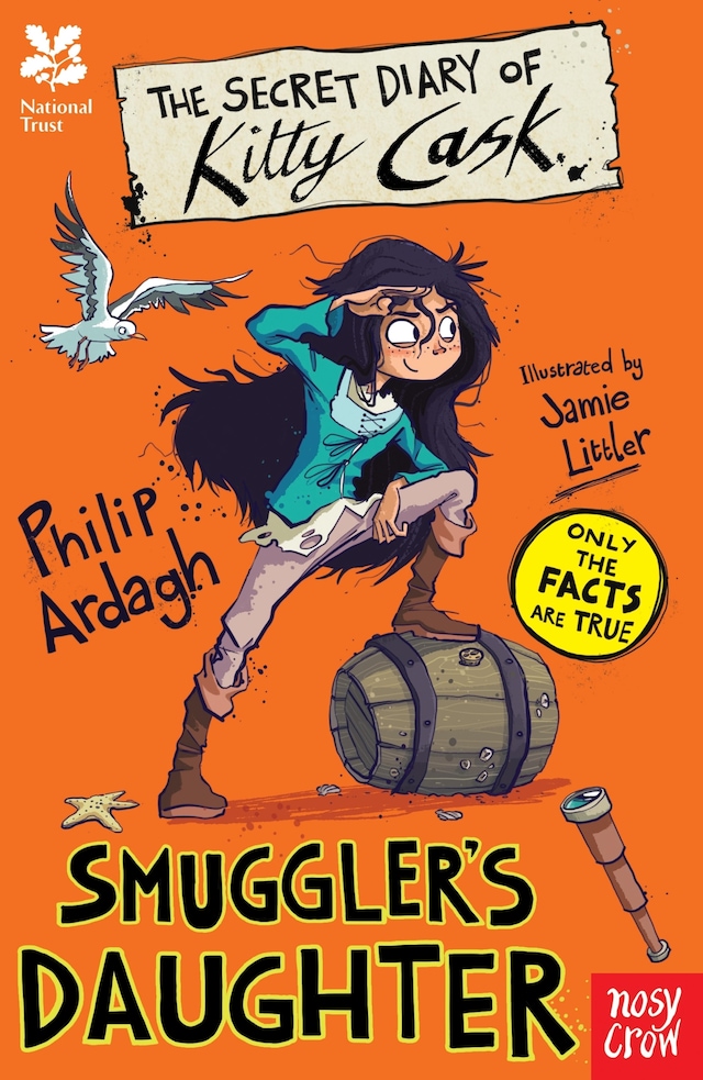 Okładka książki dla National Trust: The Secret Diary of Kitty Cask, Smuggler's Daughter