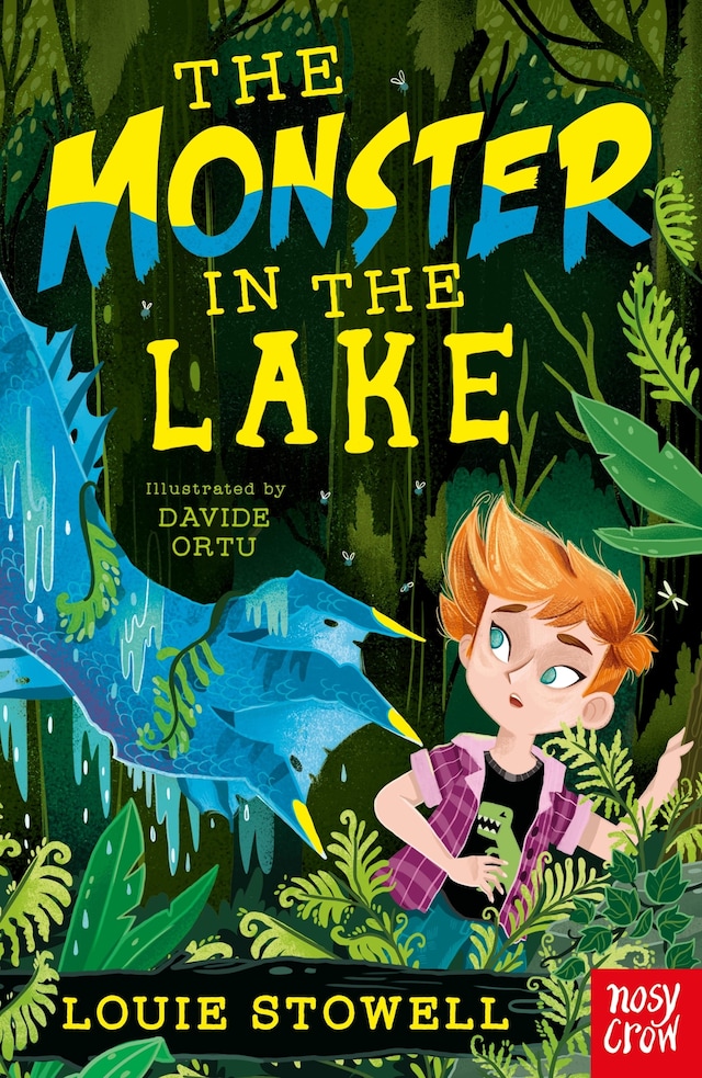 Buchcover für The Monster in the Lake